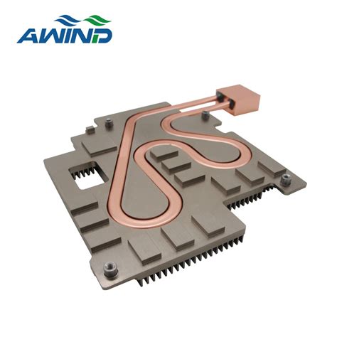 copper heat sink cnc